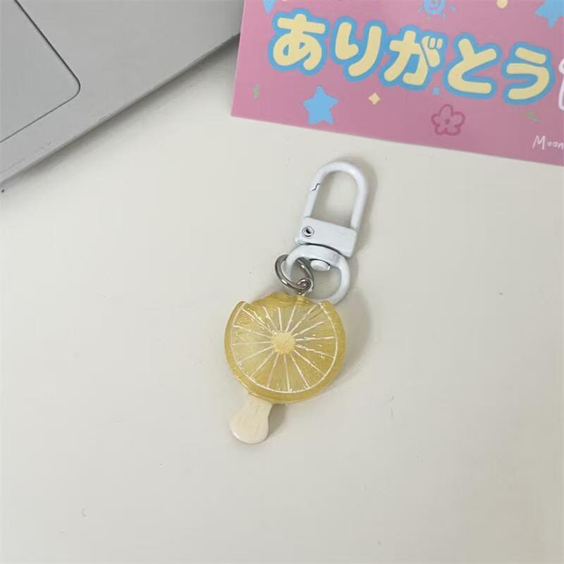 Cute Popsicle Keychain Cartoon Food Toy Pendant - Trendy Accessory for Students, Girls, Couples & Best Friends