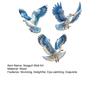 3 шт. Дерев'яний декор стіни з мартинами Прибережний пляжний морський настінний арт Реалістичні морські птахи Декор для будинку на березі озера для дому Спальні Вітальні