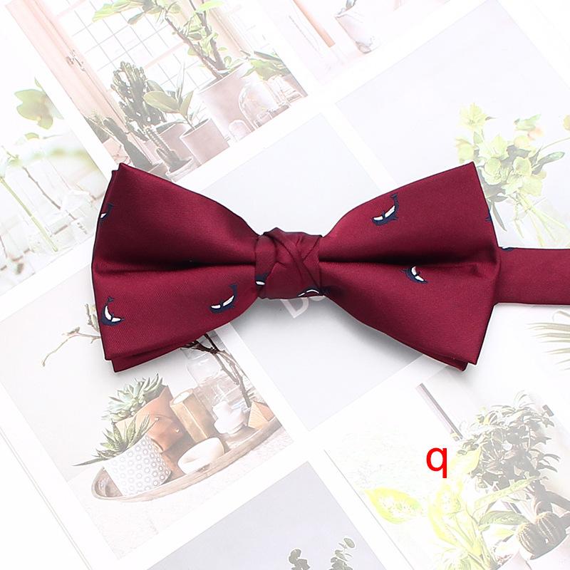 Men'S Bow Tie British Striped Business Bow Tie Wedding Groom Wedding Shirt Suit Bow Tie Accessories