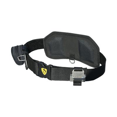 Shimotsuke Ayu Support Belt, Black X Gold, Large, Waist 85-120cm