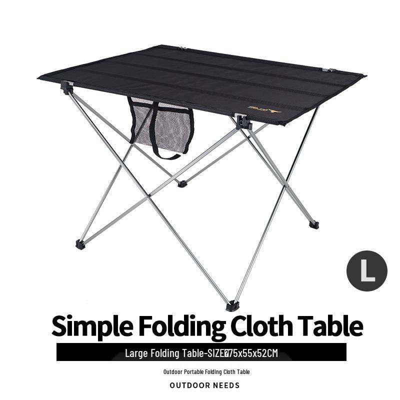 

Portable Ultralight Folding Aluminum Camping Table - Large Size for Picnics & Barbecues
