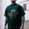 Summer Men's Fashion Weird 3D TShirts Elastic Clothing Quick Dry Polyester Short Sleeve Moisture Absorbing Tee  Size T-Shirt