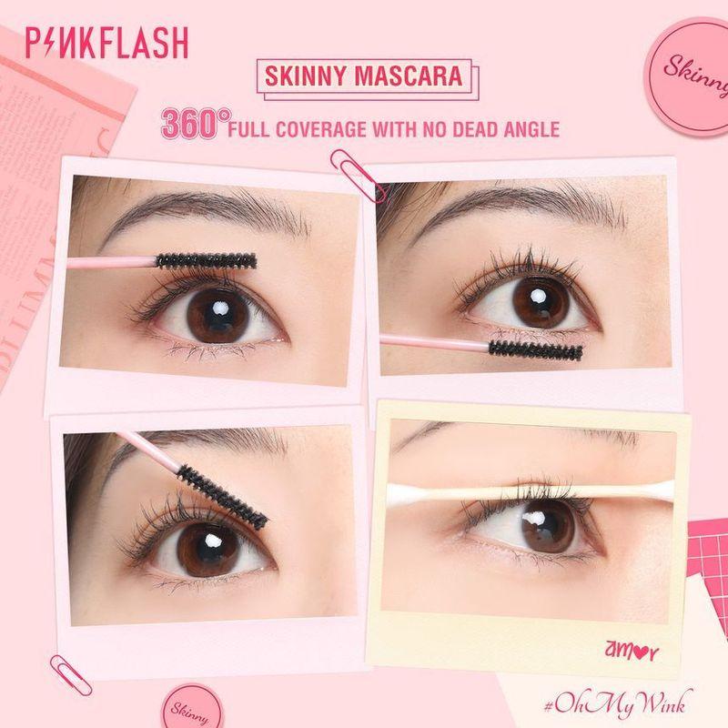 PINKFLASH - Lengthening Micro Brush Mascara