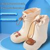 Kids' Non-slip Waterproof Cartoon Rain Boots with Drawstring