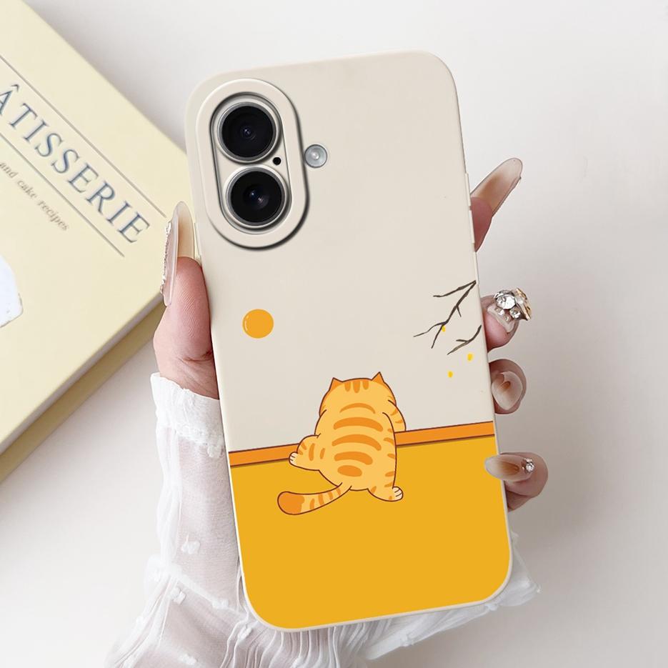 For Apple iPhone 17 Pro Max Case 2025 New Fashion Cartoon Cover Soft Silicone Phone Case For iPhone 17 Air iPhone17 Pro Max Bags