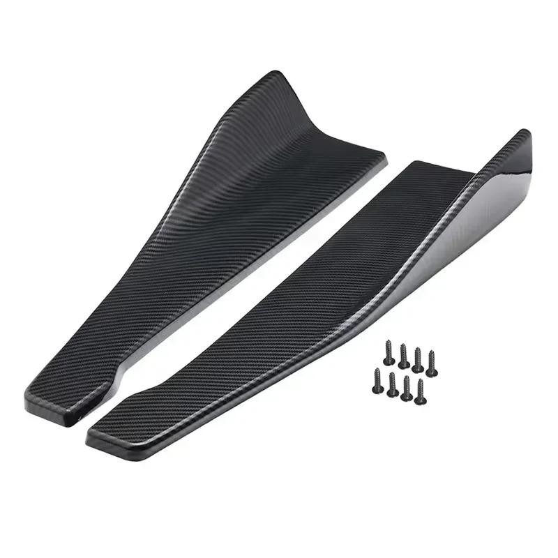 48CM Length Universal Car Front Rear Bumper Strip Lip Spoiler Diffuser Splitter Scratch Protector