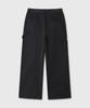 Daibeuin Washed Fatigue Carpenter Pants (Black)