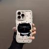 Little Black Cat Cute Colorful Magnetic Mobile Phone Case Is Suitable for Apple 1615iphone13PROMAX Huawei Mobile Phone Case.