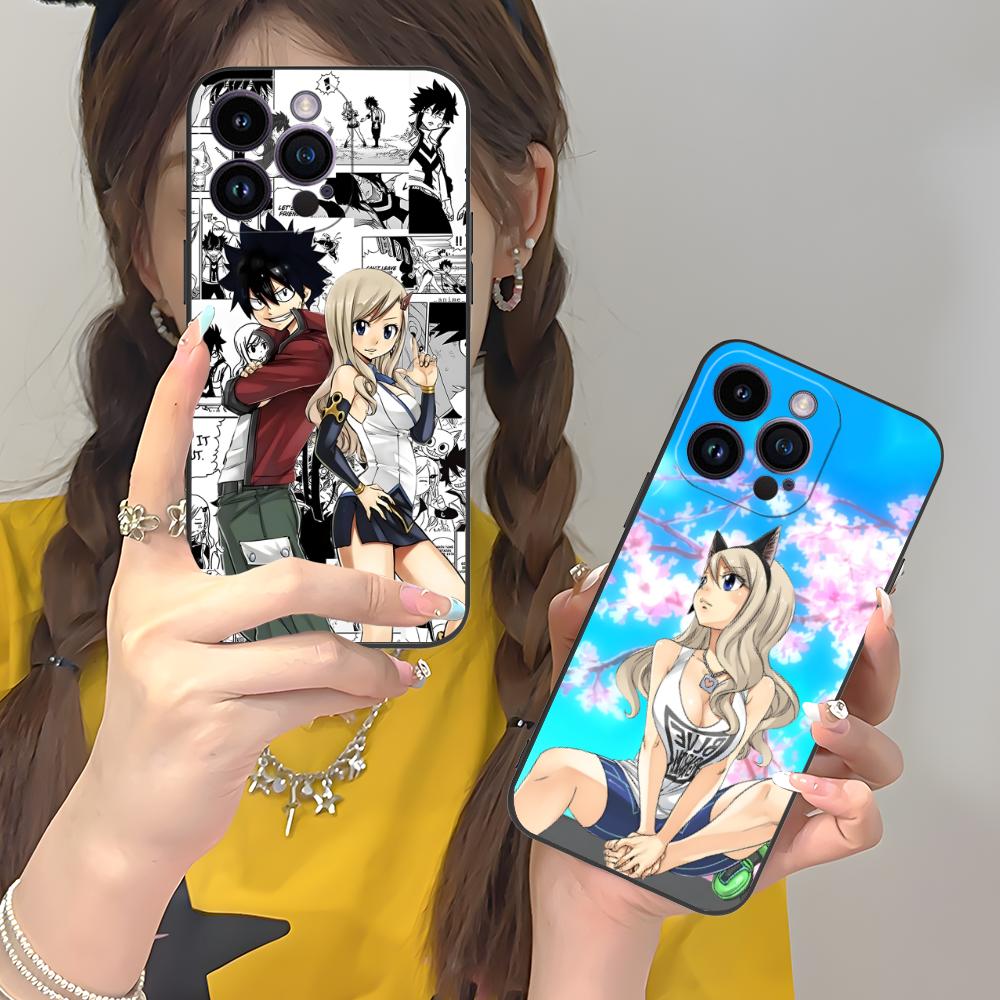Edens Zero Rebecca Phone Case for iPhone 17 16 15 14 13 12 11 X XR XS 8 7 Air Pro Max Plus Mini Soft TPU Shockproof Cover