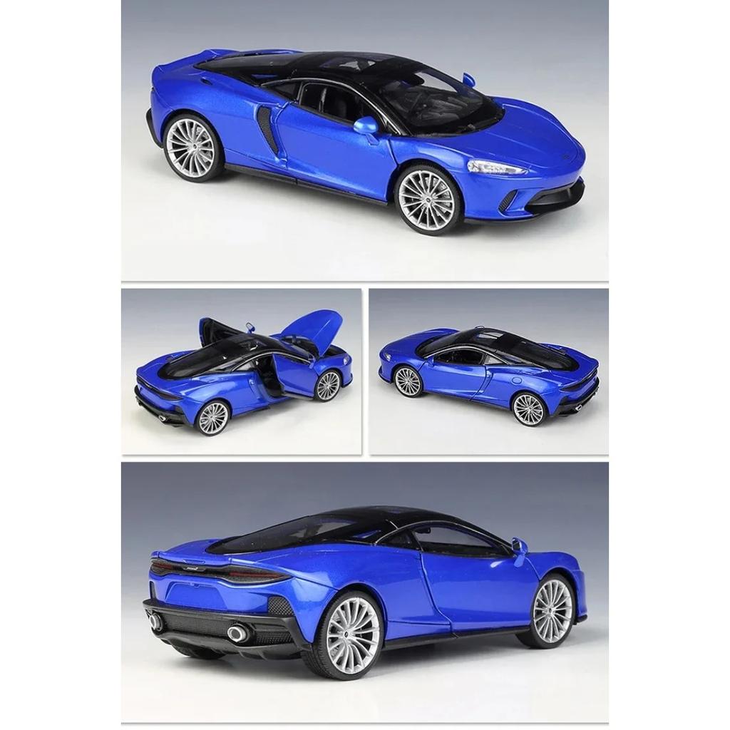 Welly 1/24 McLaren GT Alloy Sports Car Model Diecasts Metal Scale Car Model Simulation Collection Children's Toy Vehicles Gift