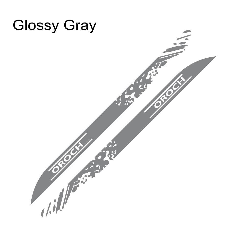 BGX1 Pickup Door Side Skirt Decals For Renault Duster Oroch Car Stickers Truck Graphics Vinyl Decor Sticker Cover Auto Accessories