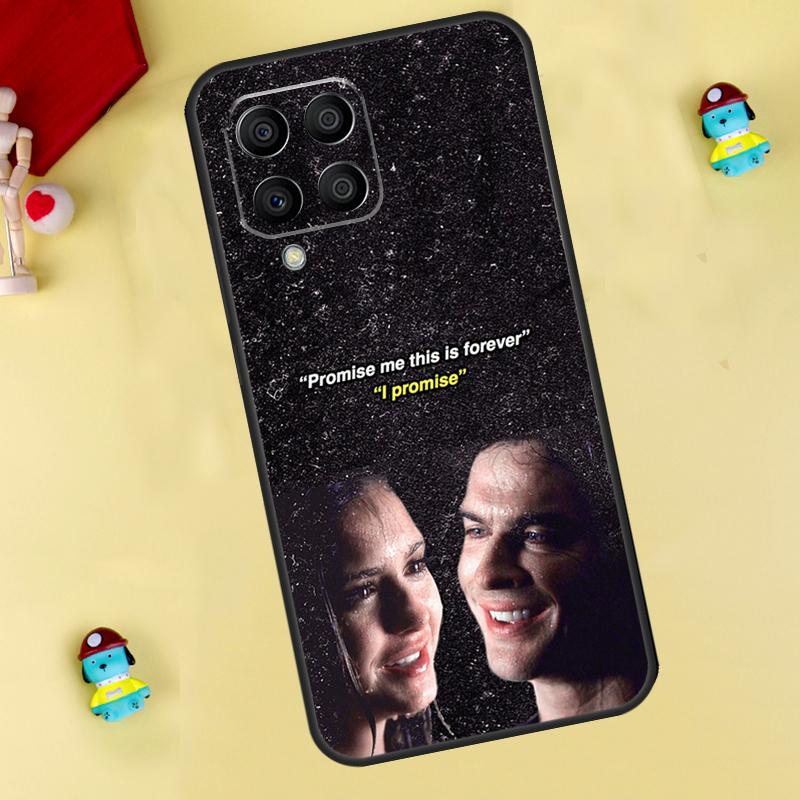 Vampire Diaries Damon Salvatore Case For Samsung Galaxy M55 M14 M34 M54 M32 M52 M15 M11 M12 M13 M06 M16 M36 M56 M31 M53 M35