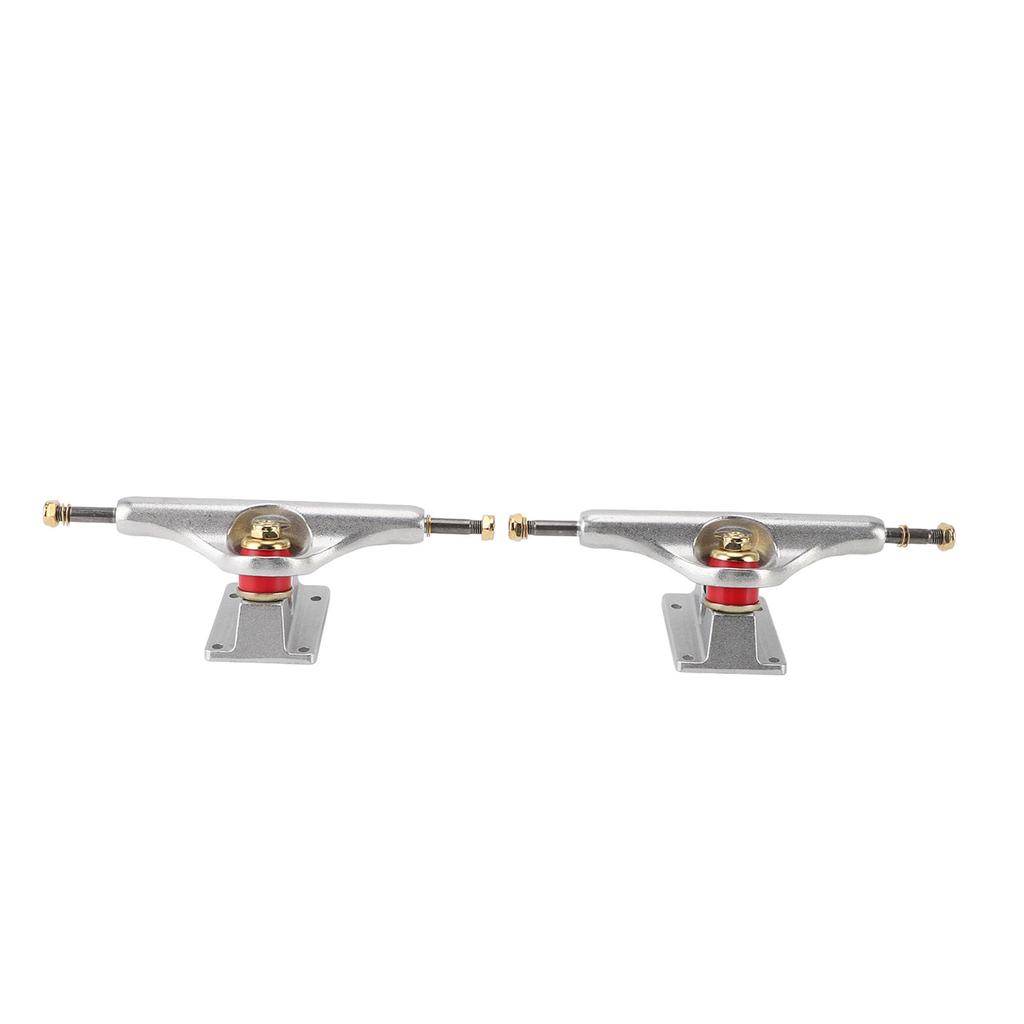 2pcs 5.5in Hollow Skateboard Trucks Aluminium Alloy Shock Absorbing Skateboard Bridges