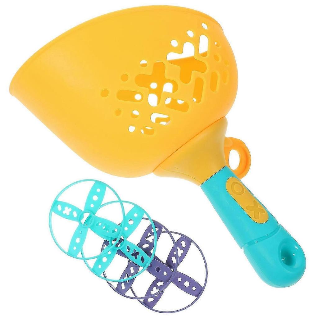 7.5 Inch Yellow Flying Disc Toy for Kids Outdoor Fun