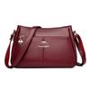 Premium soft leather bag women's simple atmosphere commuting versatile large capacity shoulder oblique bag