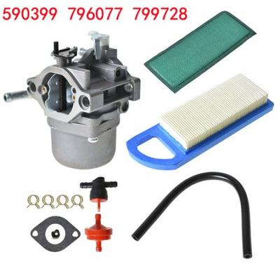 590399 796077 Carburetor Kit With Air Filter For 21A902 21A907 21A707 Engine New