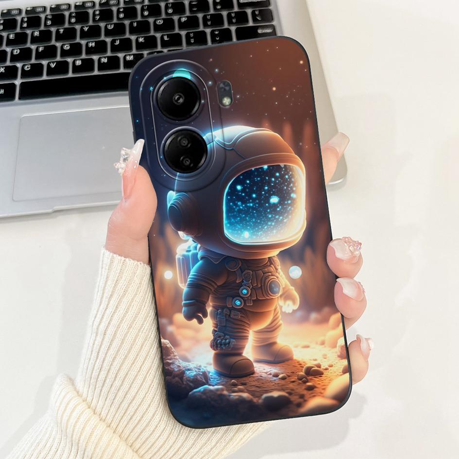 For Redmi 13C 4G Case Cute Rabbit Cartoon Protective Cover For Xiaomi Redmi 13C 2023 Phone Cases Redmi13C 13 C Shockproof Bumper