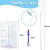 Extended Pole Dust Collector Disposable Fiber Cloth Electrostatic Precipitator Household Office Magic Duster CCD003