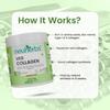 Neuherbs Veg Collagen Supplement Powder Orange Flavour For Youthful Glowing Skin Elasticity Hydration 200 g Pack Of 1