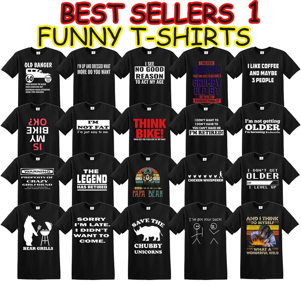 Funny Mens TShirts Novelty T shirts Joke Tshirt Christmas gift gifts Party Top Unisex T-Shirt XXXXL