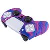 eXtremeRate PlayVital Protective Cover for Cover for Ps5 with Stick Cap Purple Ps5, Controller, [pink & & Blue]