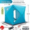 Instant Open Fully Automatic Winter Fishing Tent - No Assembly Needed, Thickened for Warmth and Cold Protection, Ideal for Camping and Ice Fishing.