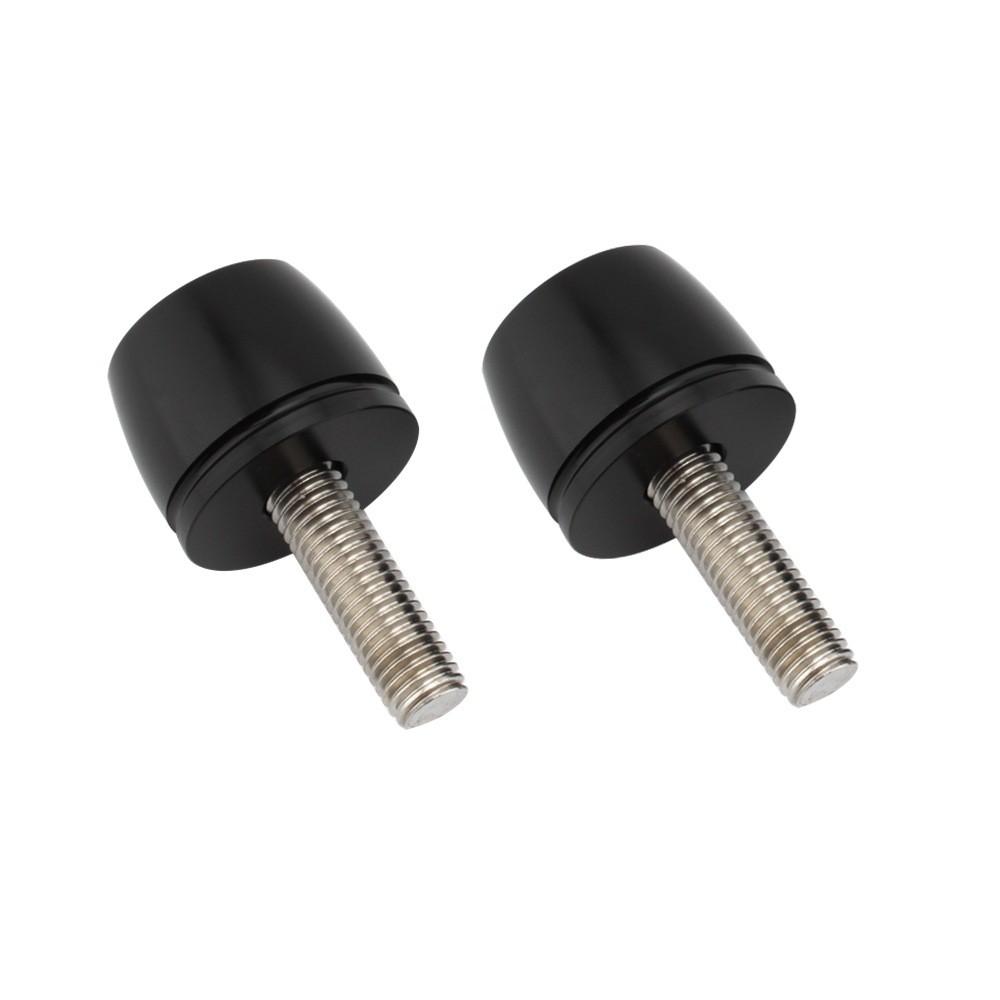 

Handlebar Durable R18 Caps Elegant Aluminum Finish For Motorcycles Custom Black