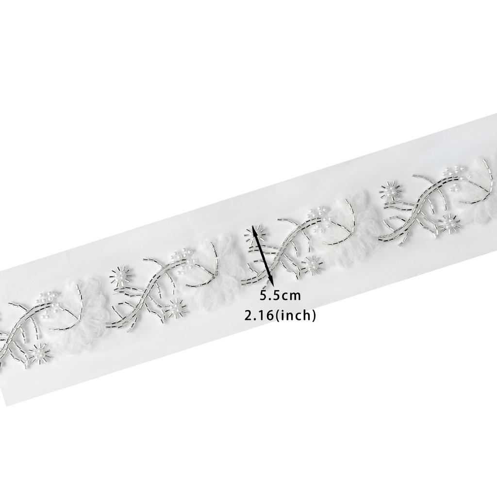 Lace Lace Mesh Handmade Beads Barcode Clothing Lolita Dress Decorative Accessories Lace Accessories