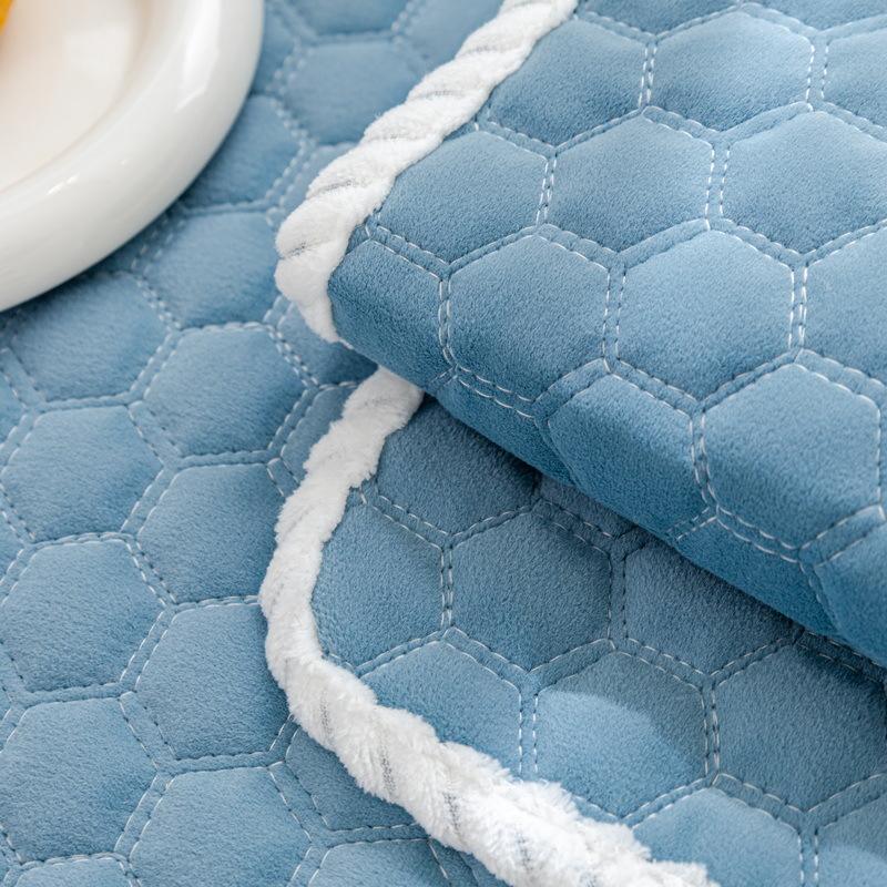 French Cream Wind Sofa Cushion Universal In All Seasons  New Leather Sofa Cover Backrest Cover Cloth Towel Non-Slip Seat Cushion