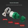 High-Pressure Faucet Connector for Car Wash Water Gun
