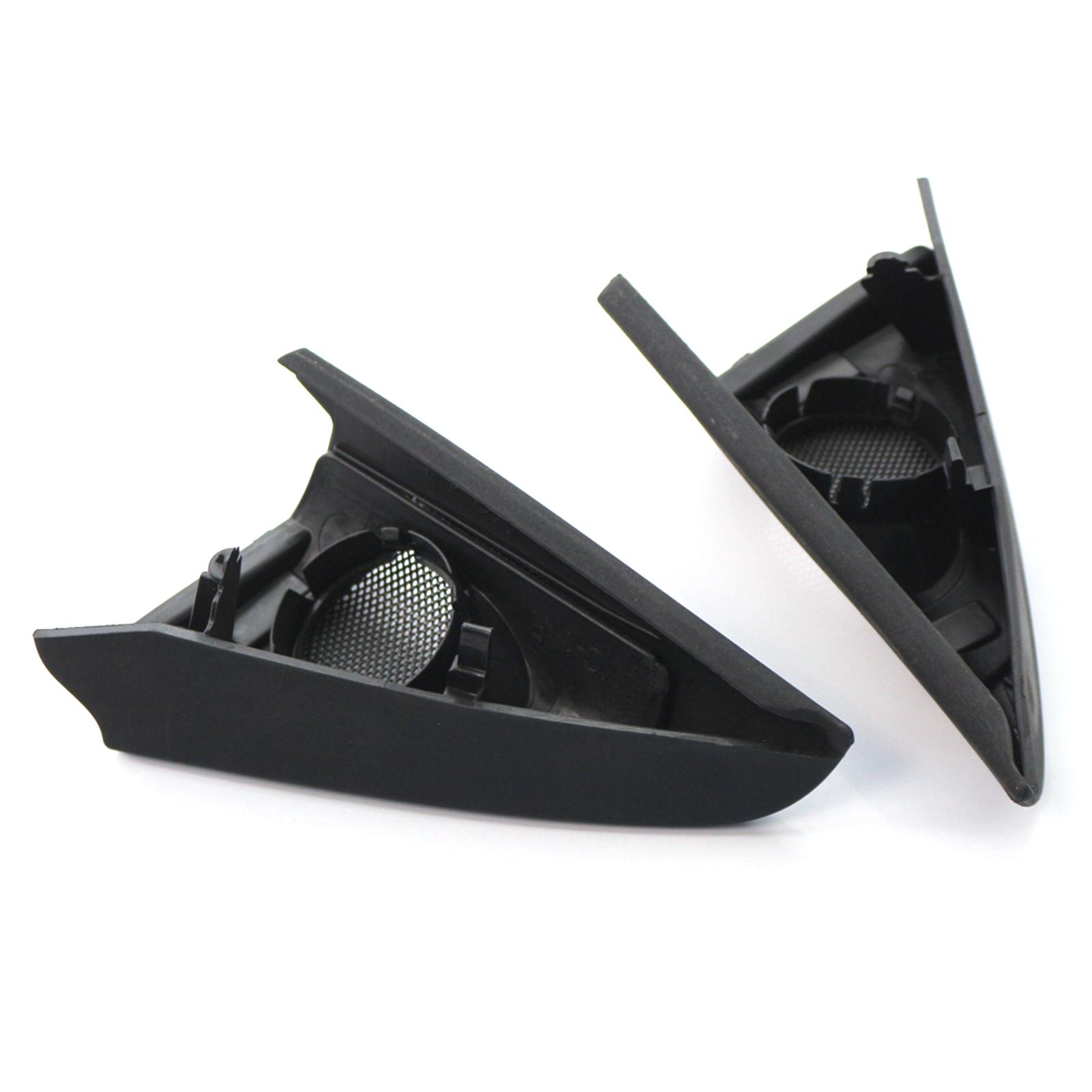 Front Door Speaker Tweeter Cover, Replacement Tweeter Grill for E92 E93 2006-2013, Made of ABS, Lightweight, , Easy to Install