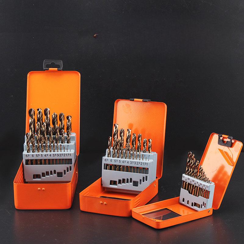 Green Forest Cobalt Tungsten Twist Drill Bit Set for Hand Drills