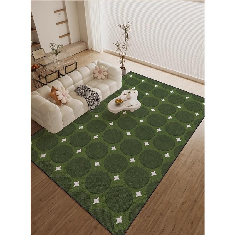 French Style Large Area Carpet For Living Room Stain Resistant Easy Care Non Slip Sofa Mat Home Absorbent Foot Mat