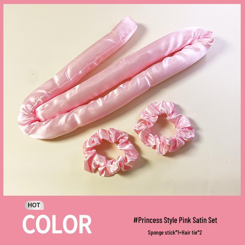 Heatless Foam Sleep Curler for Gentle, Big Waves