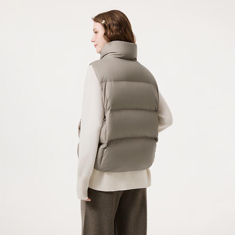 Tanboer Women's Lightweight Stand Collar Down Vest TB5330108A