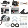 350W Elektrická sada pro přestavbu jízdního kola, 36V kartáčový motor pro horské kolo, Instaluje se s volnoběžkou, Digitální zobrazovací systém pro dospělé