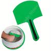 1pc Curved Bucket Scoop Putty Knife Scraper Spackle Paint Drywall Finishing Plaster Scraping Decals Patch Spackle Construction Tool