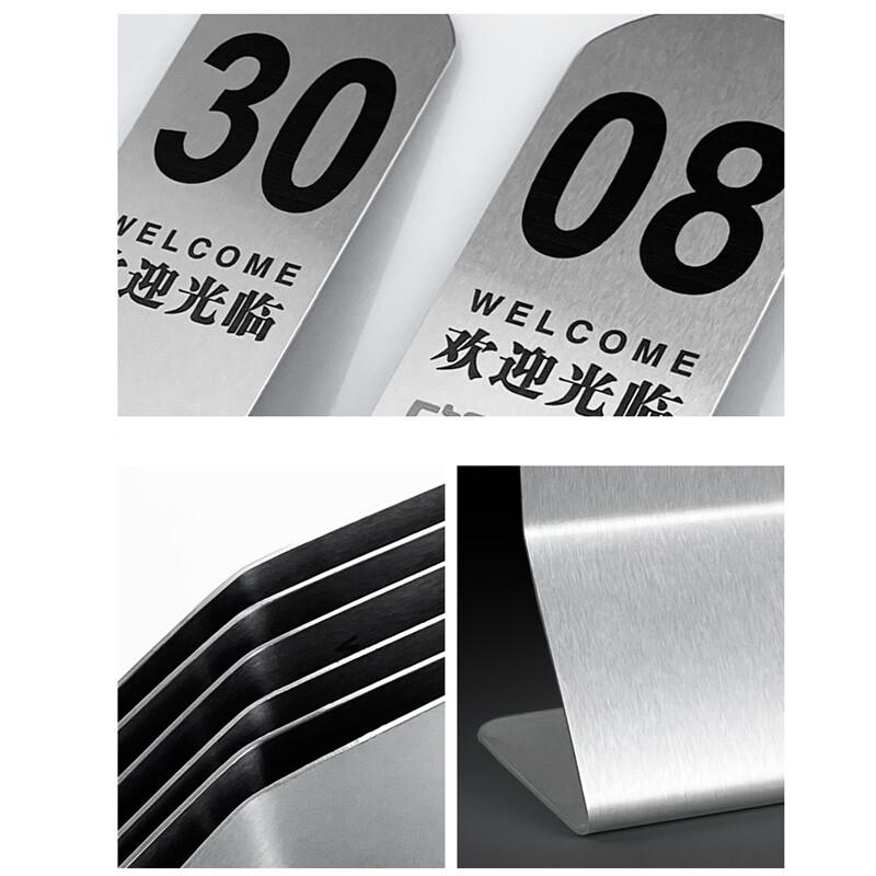 Guanfeng GF Stainless Steel Table Number Display Stand