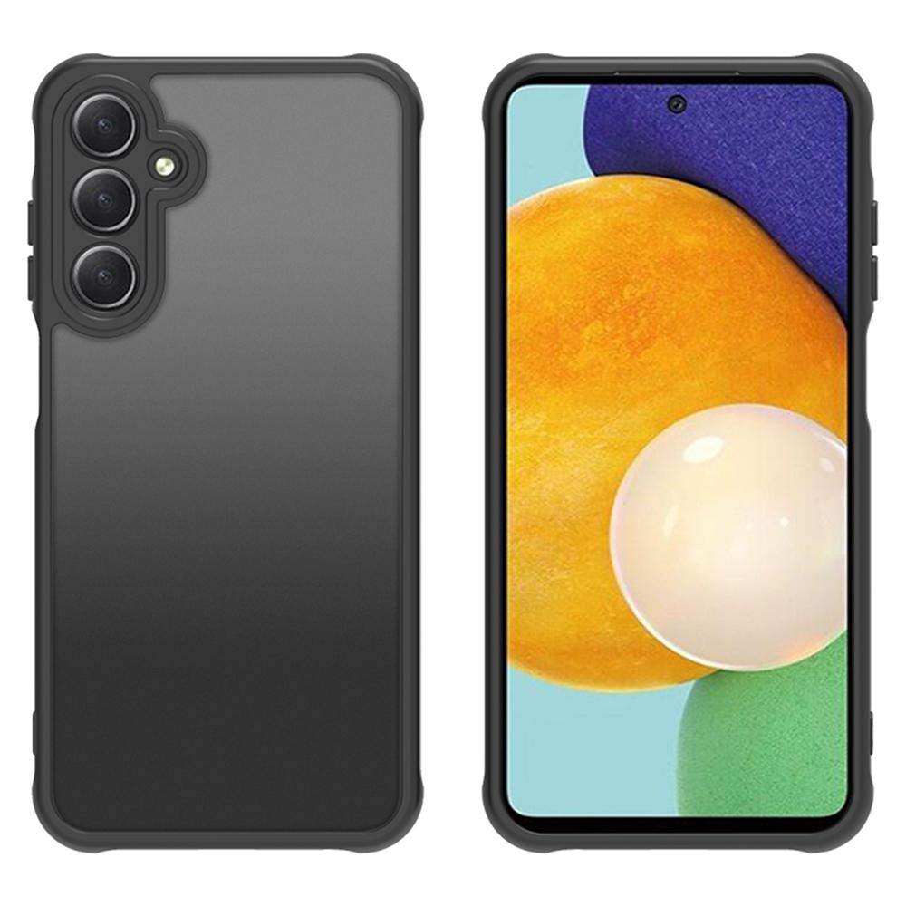 

For Samsung Galaxy A25 5G (Global) (161.0mm) Case Skin Touch Matte PC+TPU Shockproof Phone Back Cover A
