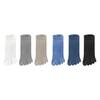 Men's Spring and Summer New Antibacterial Deodorant Mesh Breathable Five Finger Socks