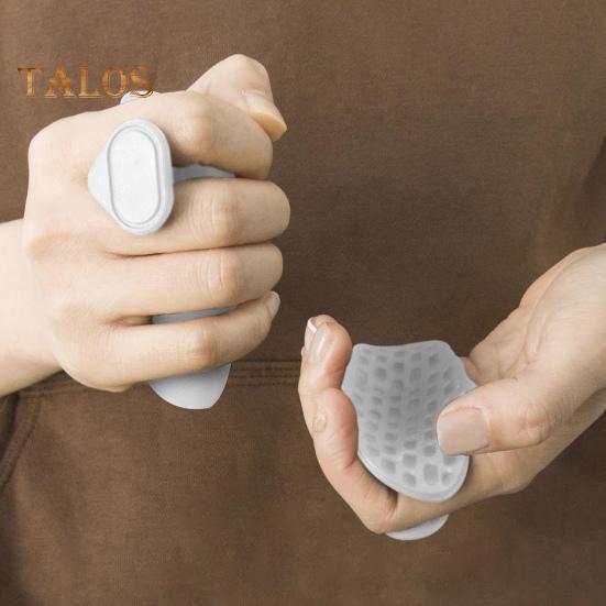 1 Pair Silicone Workout Grips Men Women Non-slip Fingerless Gym Gloves Pull-Up Bodybuilding Weight Lifting Deadlifts Hand Protection Grips