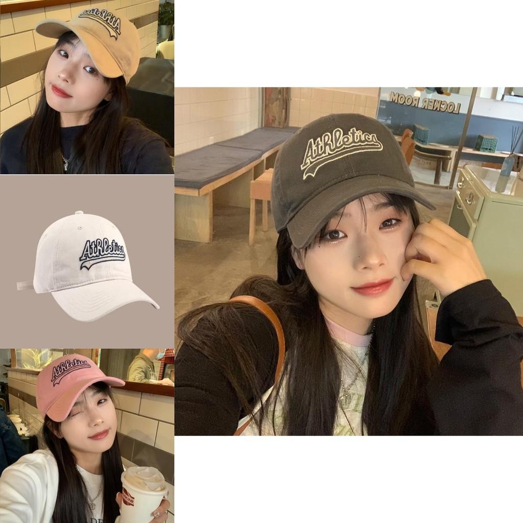 Trendy Korean Style Soft Top Baseball Cap For Women Adjustable Sun Protection