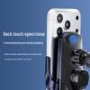 Wireless Auto-Clamping Car Phone Holder with Fast Charging and Smart Sensing for Air Vent Navigation.