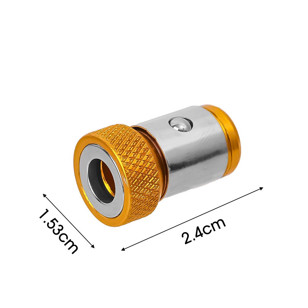 Electric Phillips Magnetic Rings Screwdriver Bit Holder Universal Alloy Anti-corrosion Strong Magnetizer Power Hand Tools