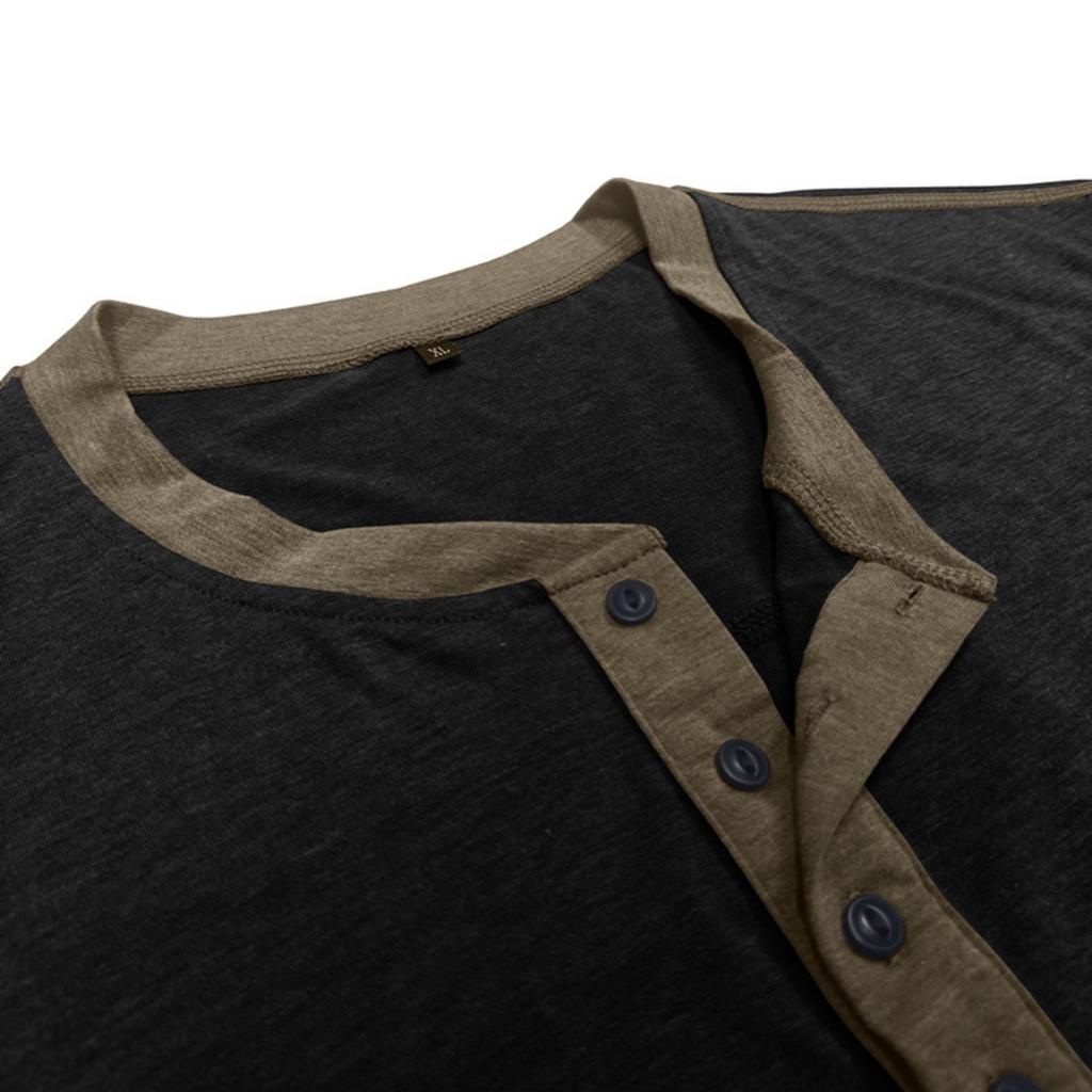 Men's Multi-color  Shirt Short-sleeved Casual Pocket T-shirt