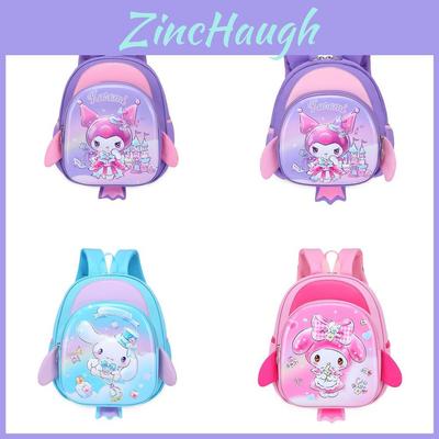 Melody Kuromi Cinnamoroll School Bag Featuring Cartoon Pattern And Loadreducing Design For Preschool Kids