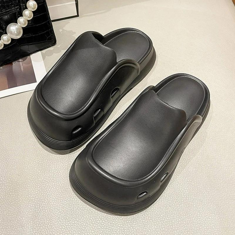 Women's Summer Slippers Designer Slip-on Beach Shoes Ladies Comfort Slipper Sandal Casual Slides Pantuflas De Mujer 2024