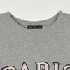 BYMONO [Big Sizes Xl-6Xl] Mono Paris Oversized Double-Fleece Sweatshirt
