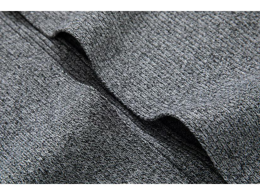 Pardesiu de lungime medie slim fit în stil coreean pentru bărbați - Jachetă cardigan de toamnă, Tricotaje mărime plus