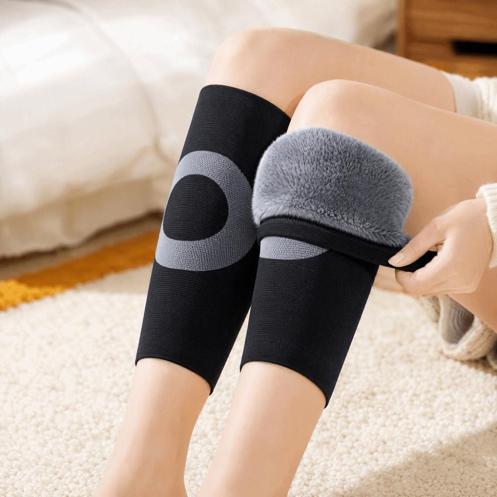 Warm Thickened Knee Pads Elastic Knee Warmers Daily Elderly Leg Sleeve Joint Protection